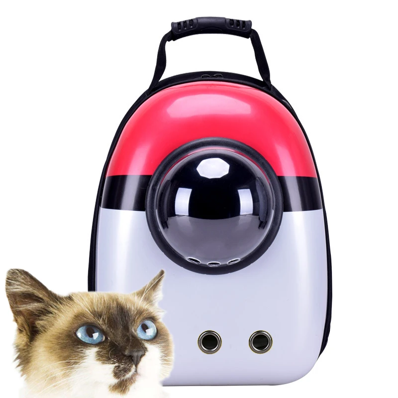 BarkMeow Новая мода кошка Pet пространство рюкзак капсулы Ангел в полоску быстрота