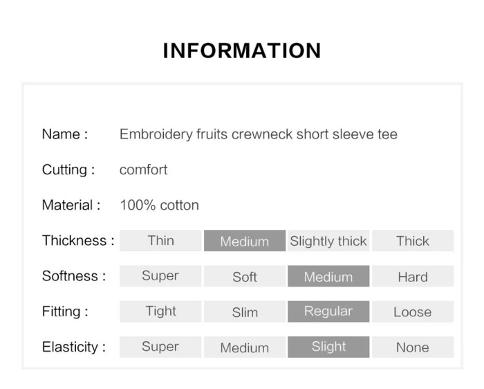 Giordano Women Tshirt Women Embroidery Fruits Contrast Color Crewneck Short Sleeve Tees Women Soft Cotton Fasion Women T Shirt