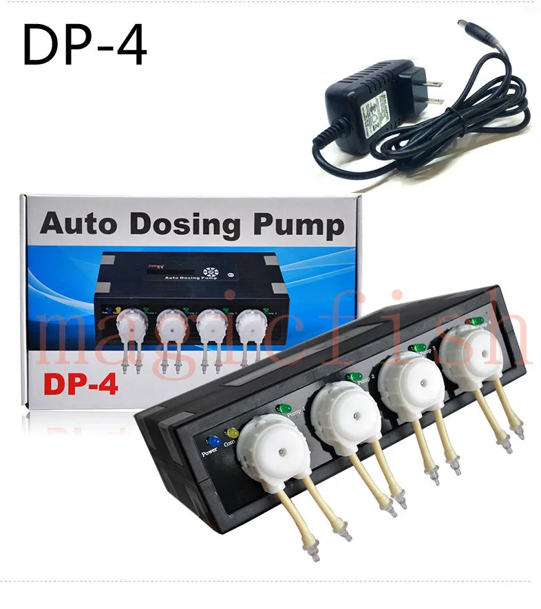 DP4 Лидер продаж JEBAO DP-2 DP-3 DP-4 DP-5 DP-3S DP-4S автоматическое дозирование насос автоматический дозатор для морской рифовый аквариум высокое качество - Цвет: DP4