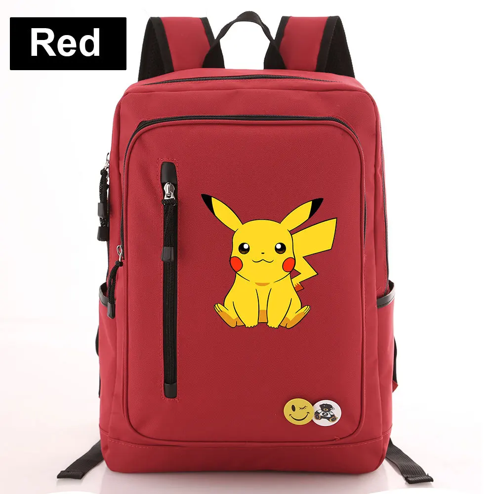 Рюкзак Pikachu Gengar belchle Bulbasaur сумка карман на молнии для мужчин и женщин студенческий Рюкзак Школьная дорожная сумка для ноутбука Mochila