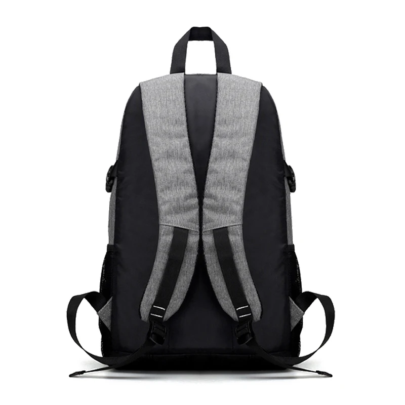 AIHYZ Nylon Mochila Feminina Fashion Youth Travel Backpack Grey USB Charging Men Laptop 15.6 In Computer Women |