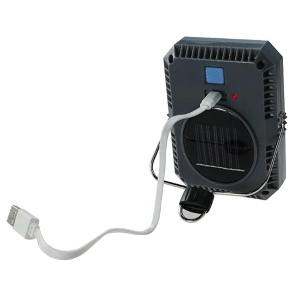 5 W 400lm Ультраяркий, портативный солнечный свет USB Перезаряжаемый подвесной Солнечный проектор лампа для газона уличный свет двора