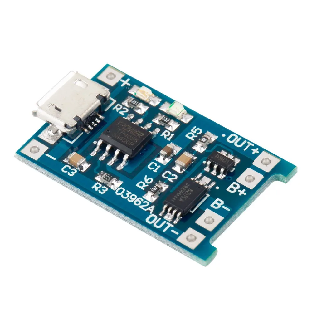 5V Micro USB 1A 18650 литиевая батарея зарядное устройство Модуль с защитной новой