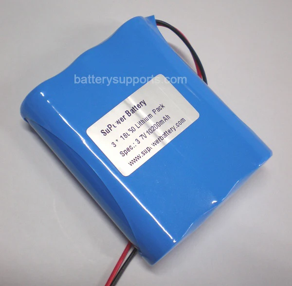 SuPower 3 6 В 7 4 2 18650 10 Ач литий-ионная аккумуляторная батарея макс. 5А со встроенной