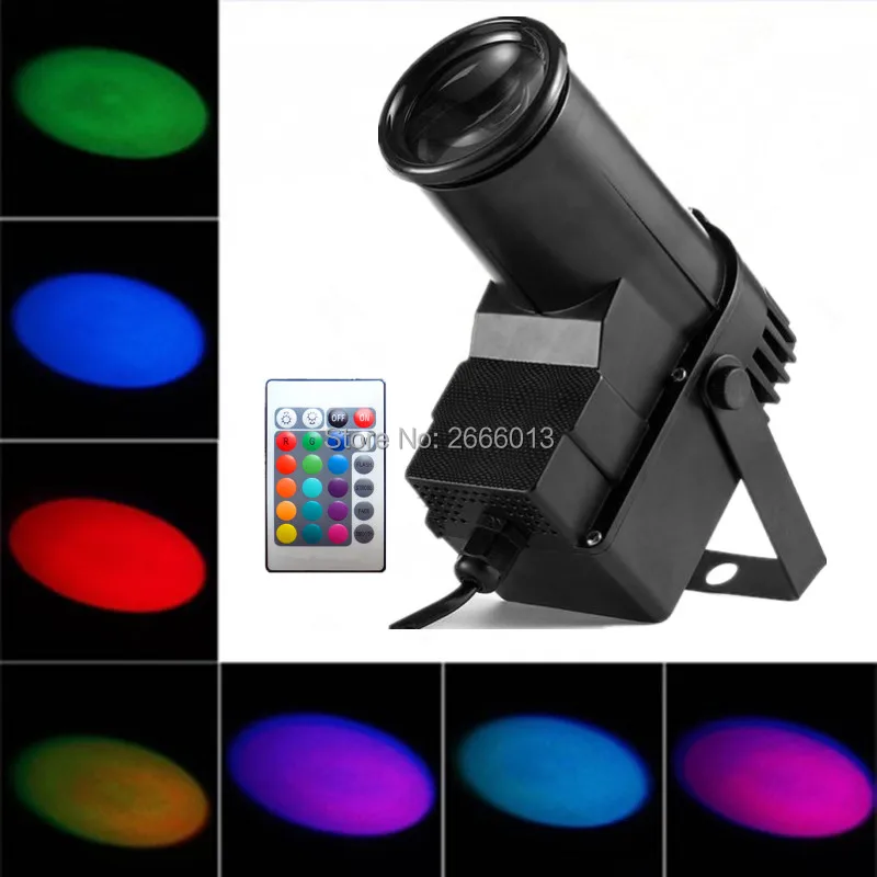 Беспроводной пульт дистанционного управления 10 Вт диджейская светодиодная