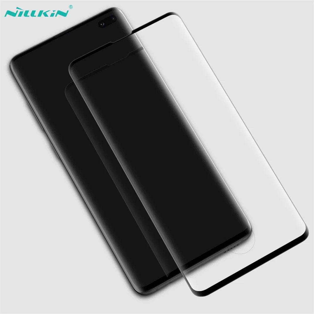 

For Samsung Galaxy S10 S10+ Plus S10e Tempered Glass Nillkin 3D CP+Max Full Cover Screen Protector Glass For Samsung S10 Plus