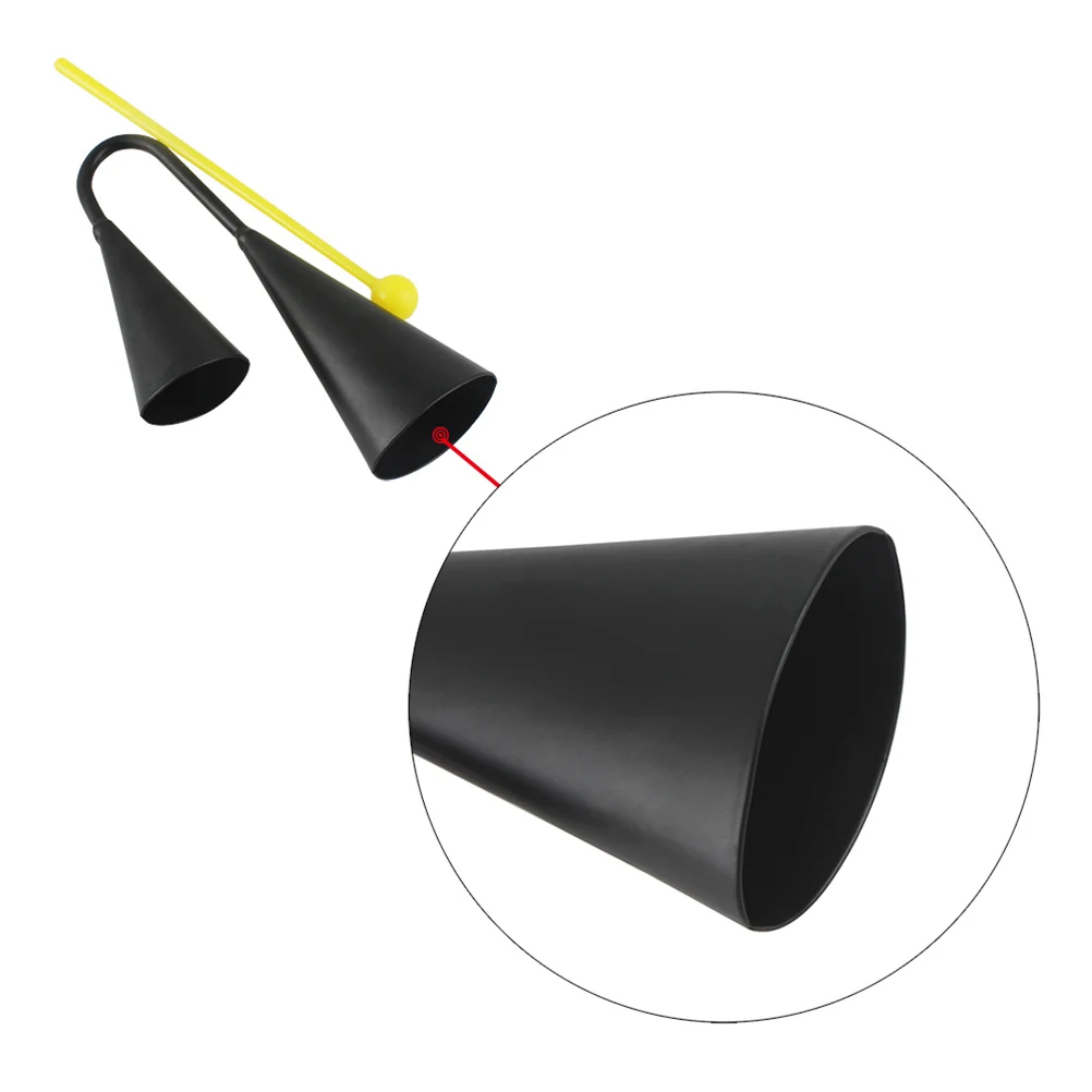 1 * двухтональный колокольчик металлический перкуссионный инструмент с