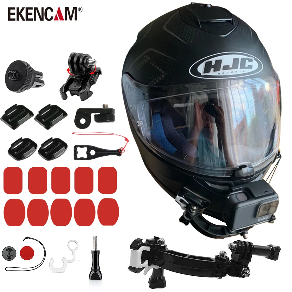 Подставка держатель для шлема мотоцикла и экшн камеры GoPro Hero 8 7 5 4 Yi 360 ONE R|Чехлы