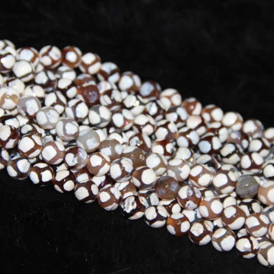 10 мм светлый цвет мистическое колье в тибетском стиле сферические бусины шар DIY Dzi