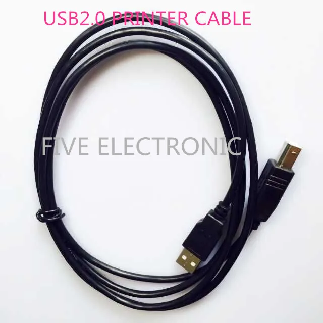 Бесплатная доставка! Соединительный кабель для принтера USB2.0 (1 5 м).