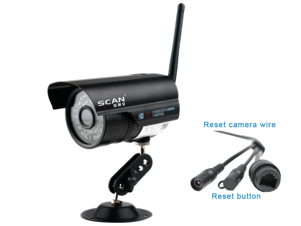 Hd Bullet 1080p Ip камера 2mp Wifi беспроводная уличная Водонепроницаемая инфракрасная камера ночного видения с функцией Обнаружения Движения Cctv веб-камера