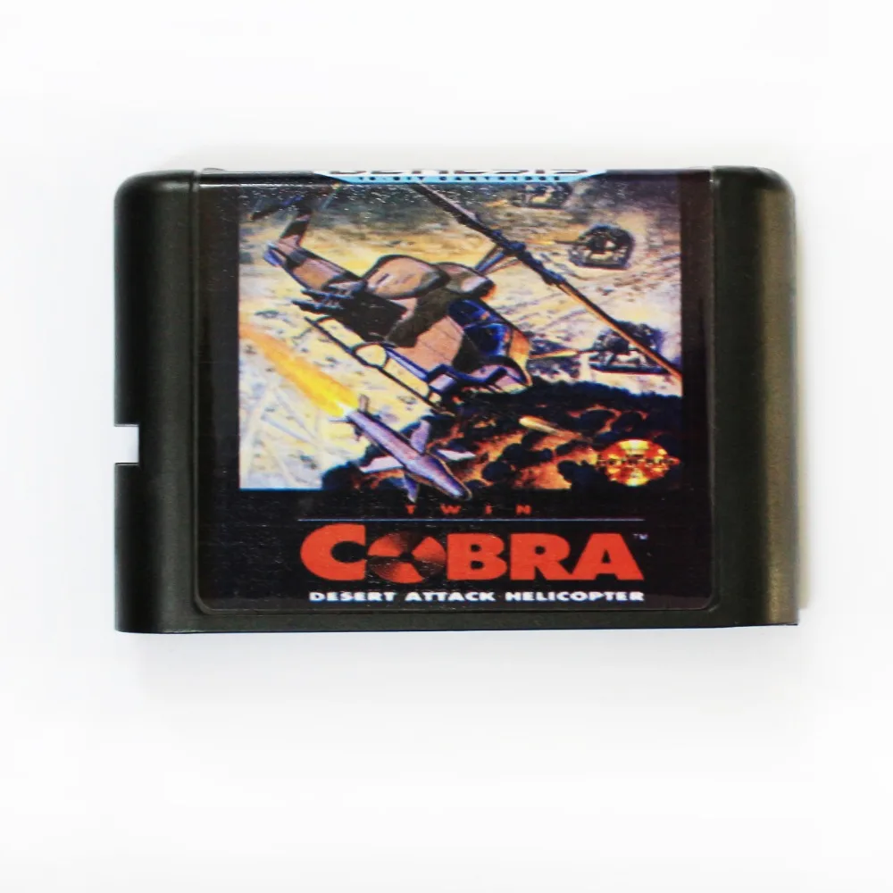 Двойная Кобра-пустынная атака Heliopter 16 бит MD игровая карта для Sega Mega Drive SEGA Genesis |