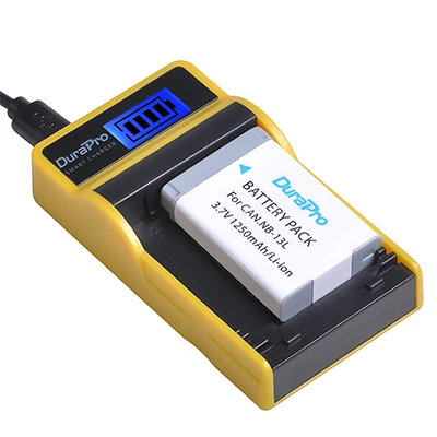 1 Battery Set 2 шт. NB-13L NB 13L 1250 мАч аккумуляторная батарея+ USB зарядное устройство для Canon G5X G7X G9X G7 X Mark II SX720 HS камера - Цвет: 1 Battery Set