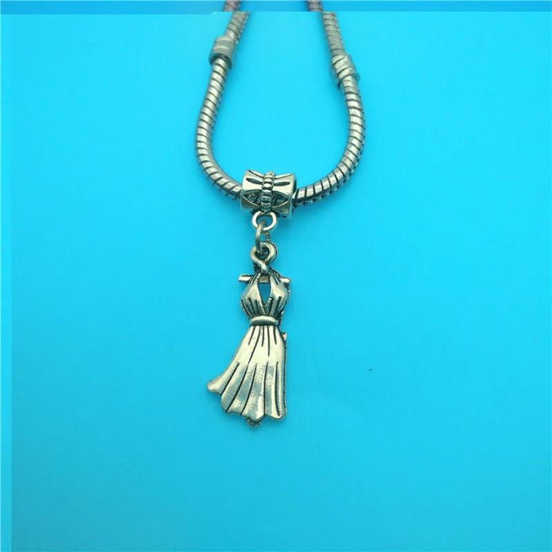 Винтажная Серебряная перемешивающая одежда принадлежности для зонтов подвеска