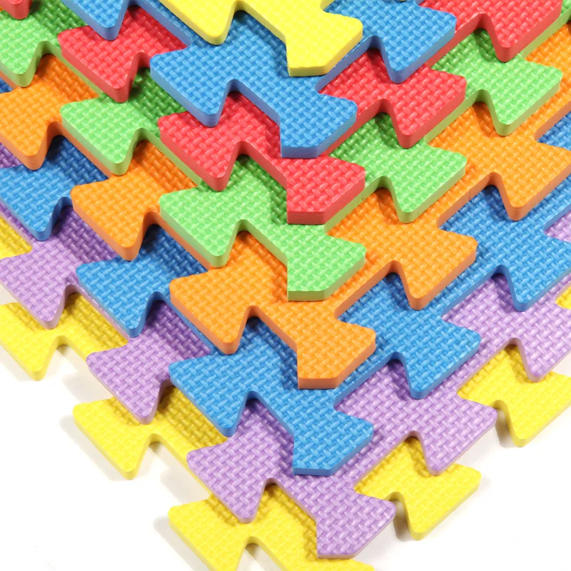 Мультфильм Аниме Кукла EVA пена детская игрушка игровой коврик пазл Блокировка