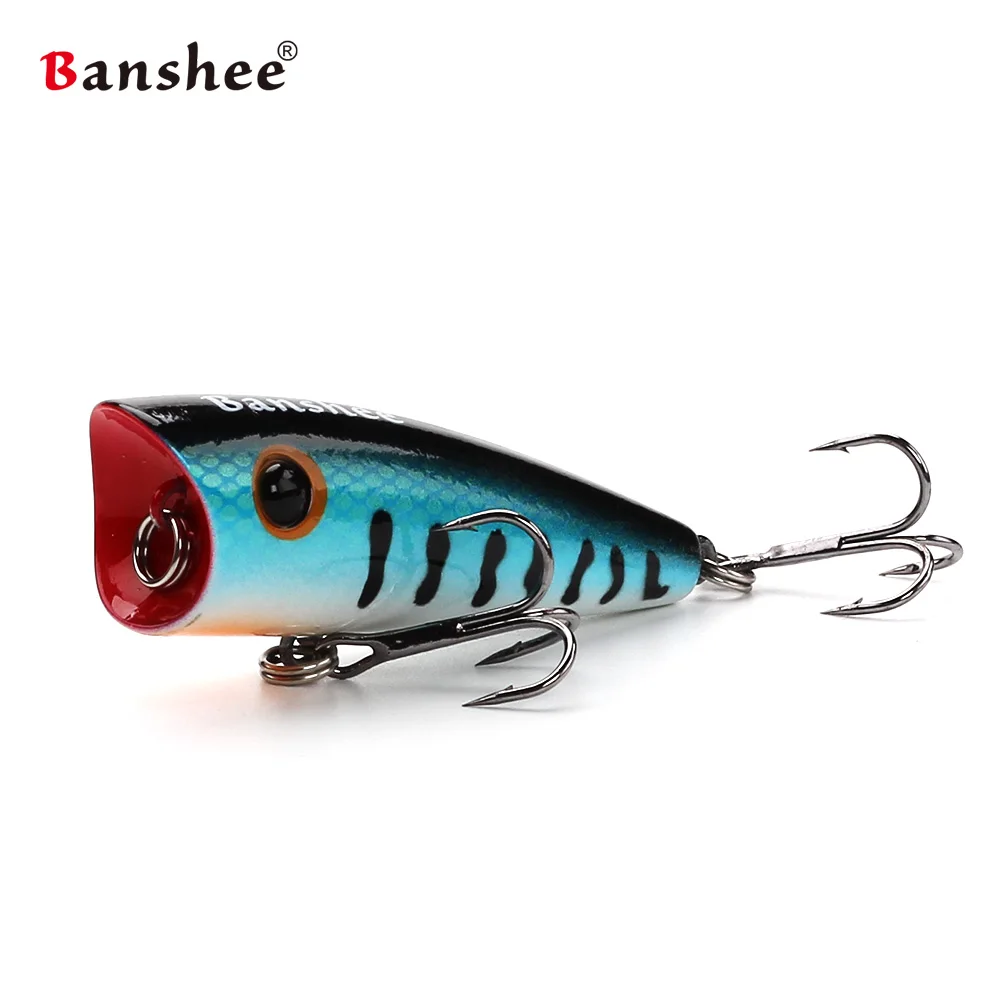 Banshee Popper 60 мм 8 г низкочастотный Поппер искусственная приманка для искусственных