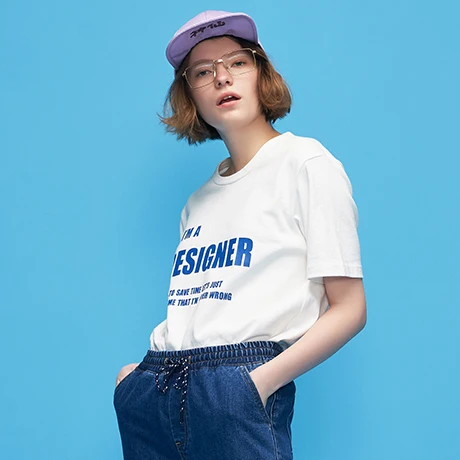 Beige Toyouth лето с буквенным принтом Ins короткий рукав Свободная Повседневная футболка женский BF Стиль - Цвет: Beige