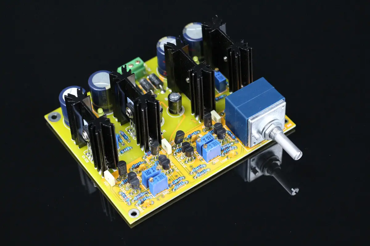 

ZEROZONE HIFI Stereo Class A FET preamplifier board / kit base on JC-2 circuit L9-18
