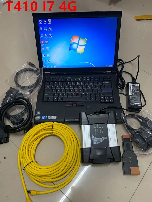 Для BMW ICOM рядом с 2021-03 ISTA-D4.27 ISTA-P3.68 инженером программирования SSD в T410 ноутбук 4 gb