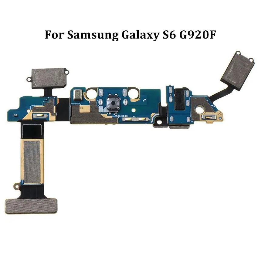 Запасной гибкий кабель для зарядки Samsung Galaxy S6 G920F разъем наушников микрофон USB