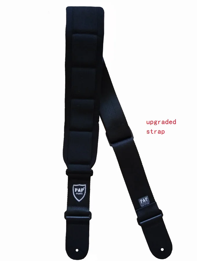 Новое поступление Пена Электрический регулируемый ремень для гитары 110 ~ 134 см