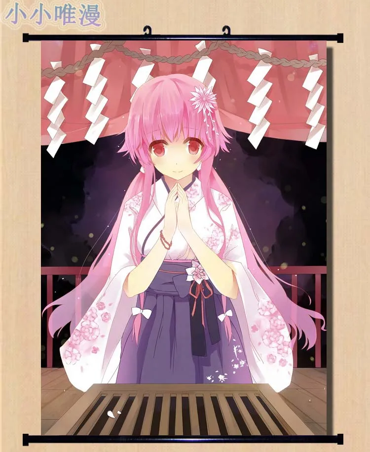 Японский Аниме дневник будущего Mirai Nikki Gasai Yuno & Mikami Ai Uryuu Minene домашний Декор