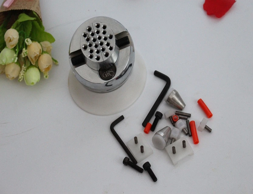 Маленькая тиска шариковая Алмазная установка 3 дюймовый гравировальный блок для