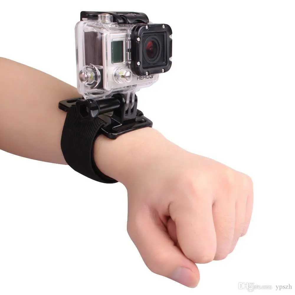 Andoer Регулируемый ленточный держатель на запястье для камеры Go Pro GoPro Hero 1 2 3 +
