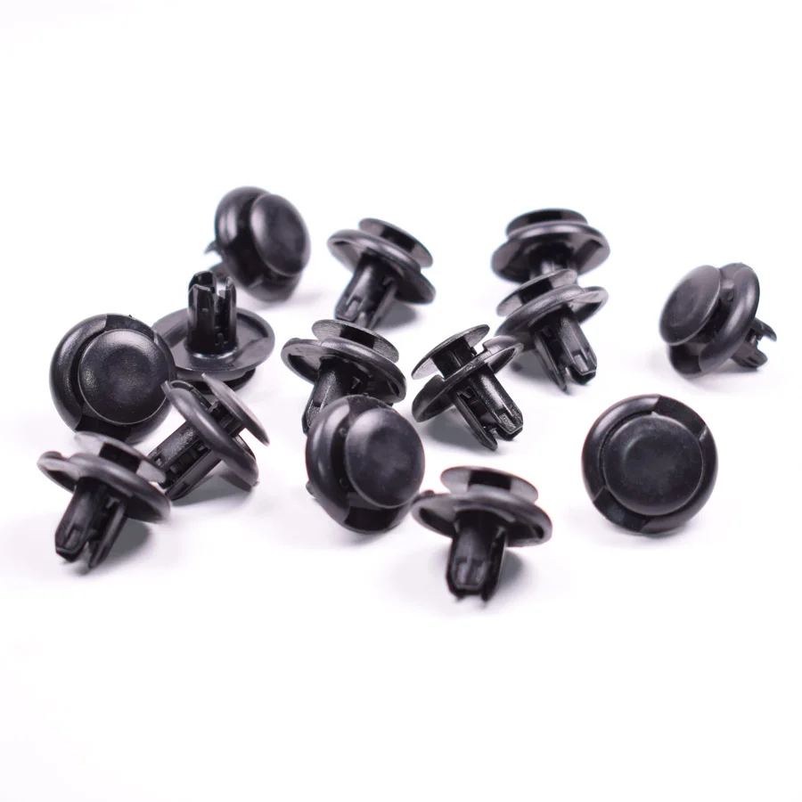 

100Pcs 8mm Car Fender Liner Push Type Retainer Fastener Rivets Clip For Nissan Tiida TEANA Qashqai LIVINA SYLPHY GENISS X-TRAIL