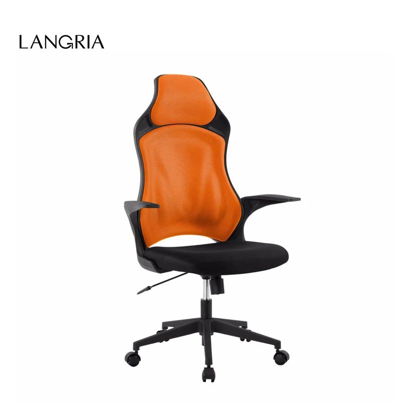 Бренд LANGRIA эргономичный высокий задник сетка офисный Исполнительный игровой