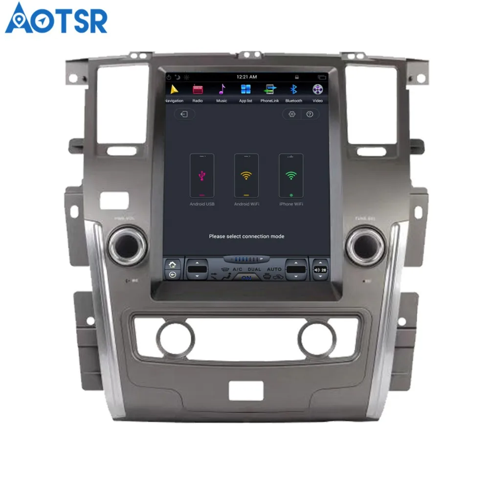 Автомобильный мультимедийный плеер Aotsr Android 6 0 без DVD плеера GPS навигации для NISSAN