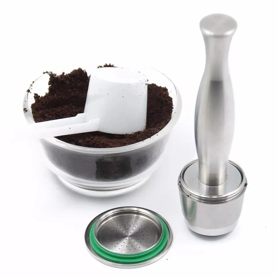 Nestle кофе-капсулы Nespresso пресс-молоток кофе пресс один кусок из нержавеющей стали