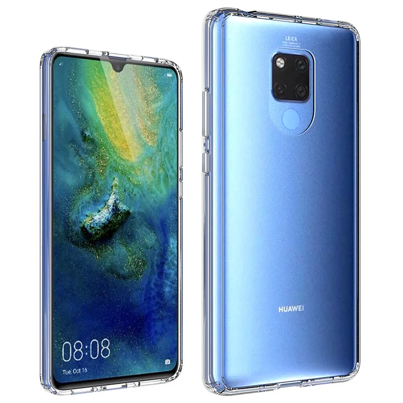Для huawei mate 20X чехол TPU бампер жесткий PC акриловый прозрачный Гибридный Кристальный чехол для телефона для huawei mate 20 Pro mate 20 X mate 20X
