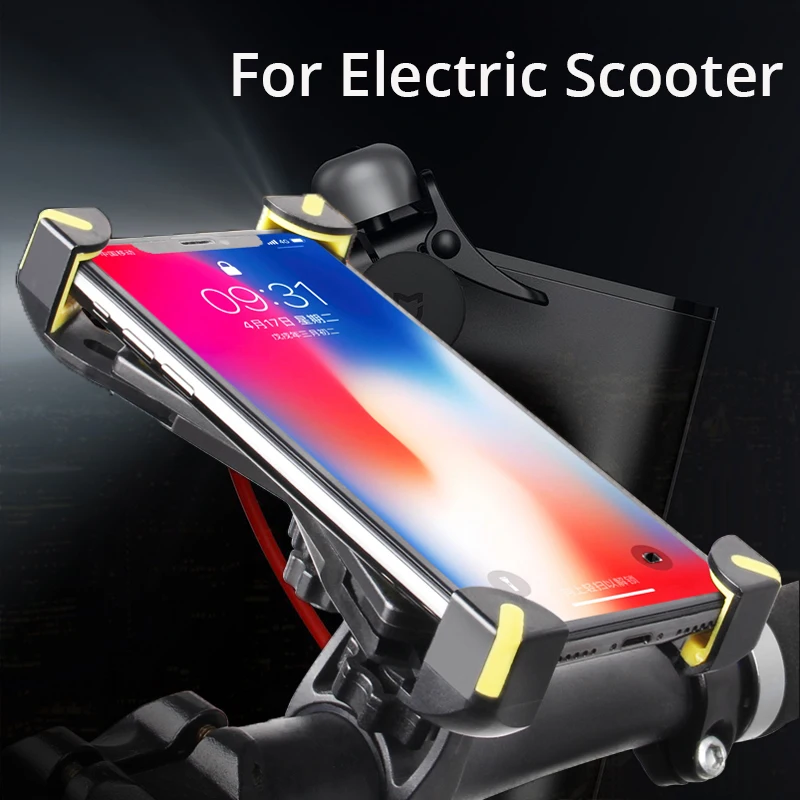 Xiaomi Mijia M365 электрический скутер/EF1 складной Mijia Qicycle E-Bike скутер подставка для мобильного телефона держатель часть регулируемая Нескользящая