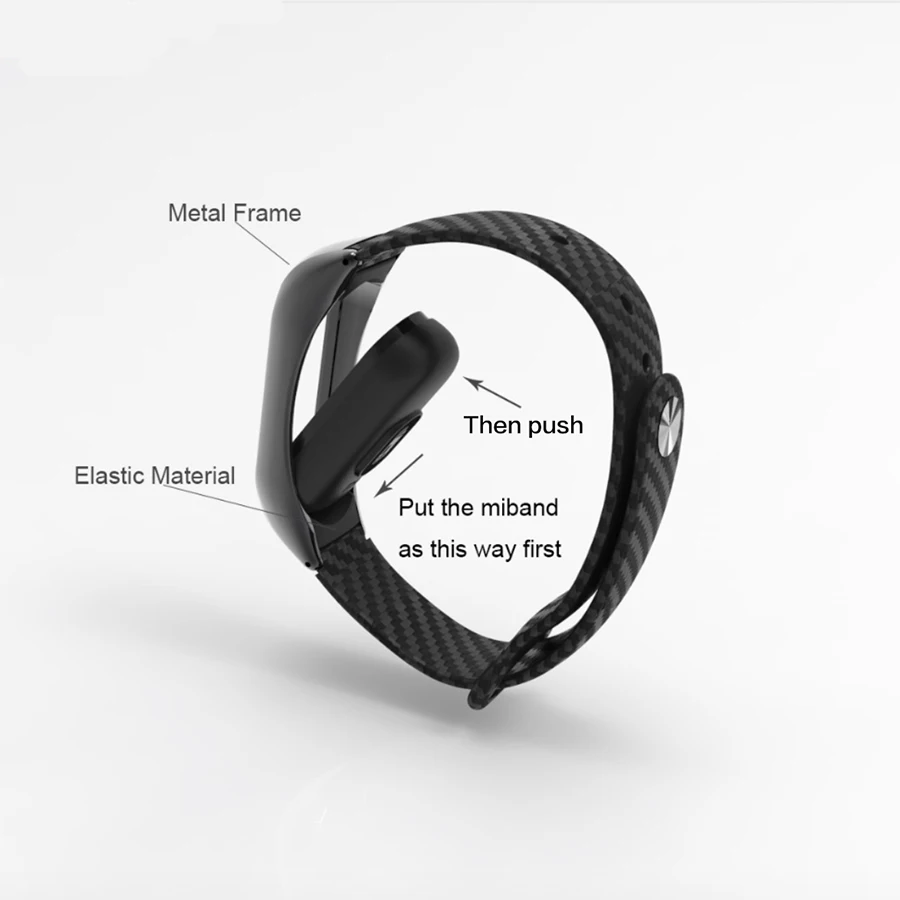 Wrist Strap Replacement Band Perfect Fit for Xiaomi Mi 2 Heart Rate Monitor Fitness Tracker Metal Bracelet accessory | Электроника