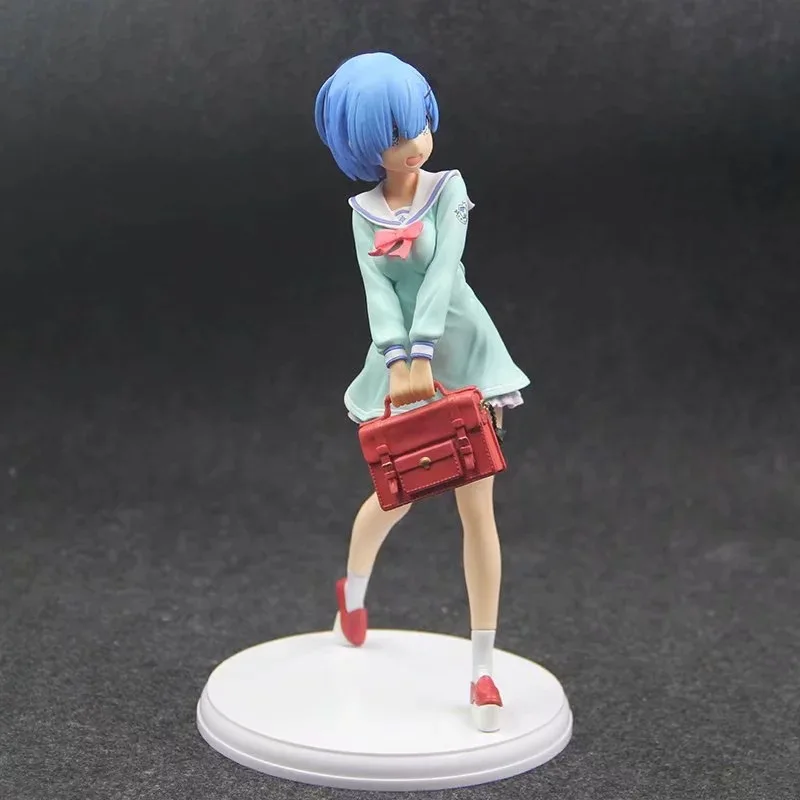 Фигурка японского аниме Re: from zero to different world life Rem 23 см школьная форма экшн фигурка