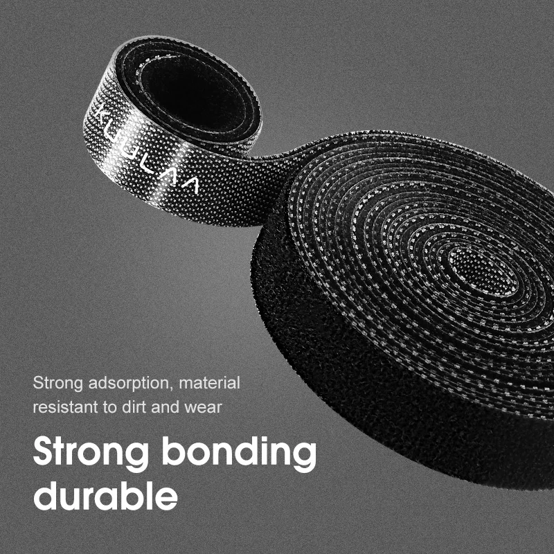 KUULAA Cable Organizer Free Length USB Cable Wire Winder for phone Earphone Holder Mouse cord protector 1m/3m/5m Cable Managemet