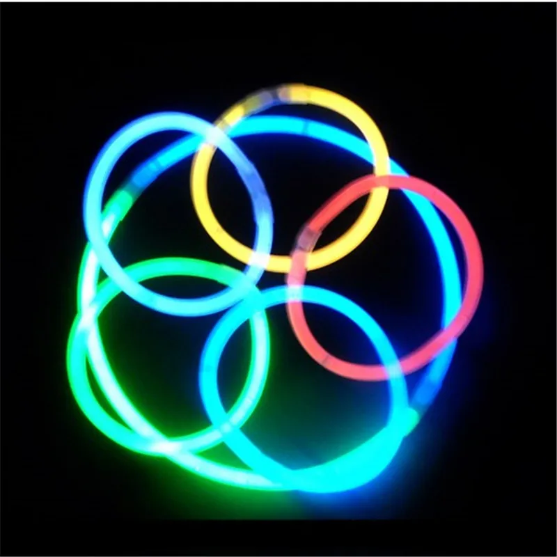 100 шт. разноцветные светящиеся палочки для детей|glow toys|light toylight stick bracelets |