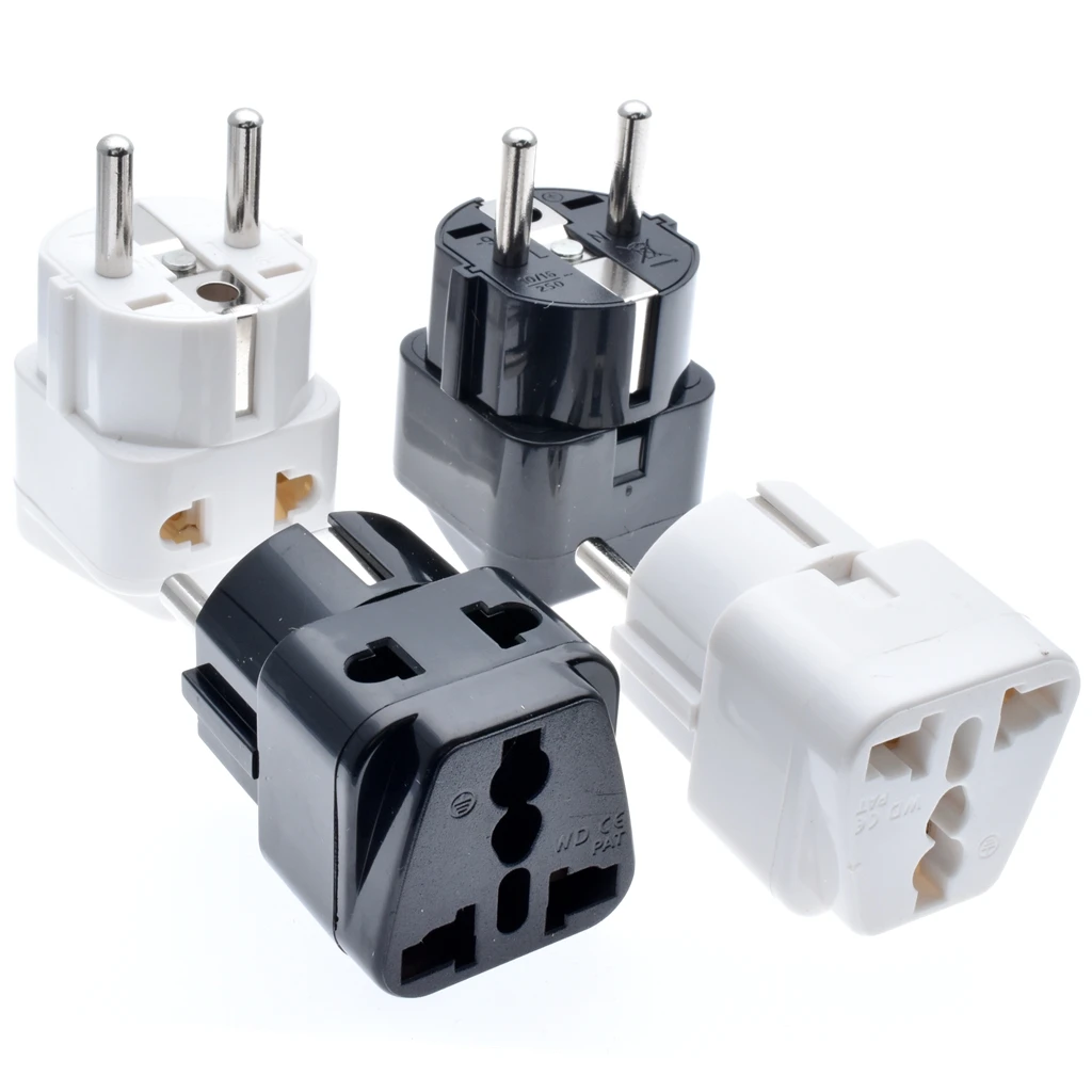 Универсальный сплиттер от 1 до 2 Великобритания/США/ЕС/Австралия 3 контакта/2