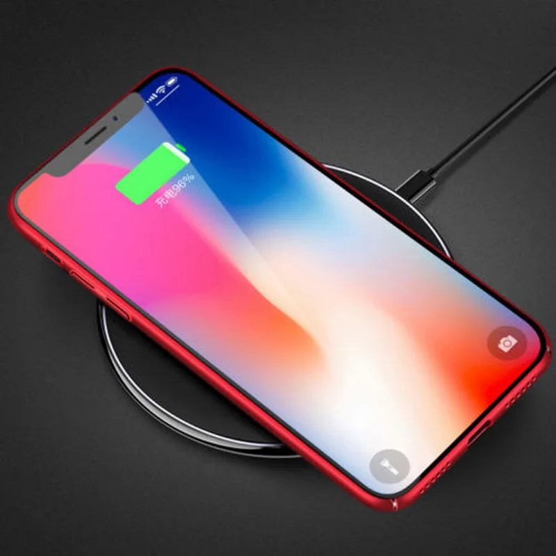 Ультратонкий Жесткий Противоскользящий чехол для телефона iPhone X XR XS Max 7 8 Plus SE 2020 11