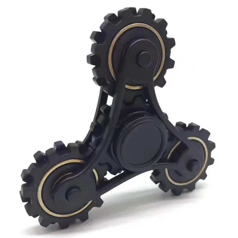 Ручной Spiner Непоседа игрушки непоседы блесны 4 Шестерни Spinner ерзает руки стресс