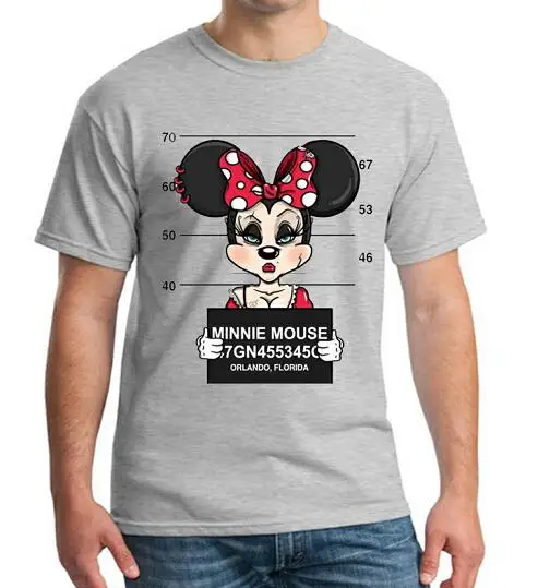 gray tshirt Мужская футболка с принтом Микки Мауса, футболки с Микки Маусом, новые мужские футболки, футболки для пар с забавными собачками и мышками из мультфильмов, большие повседневные футболки MJ - Цвет: gray tshirt