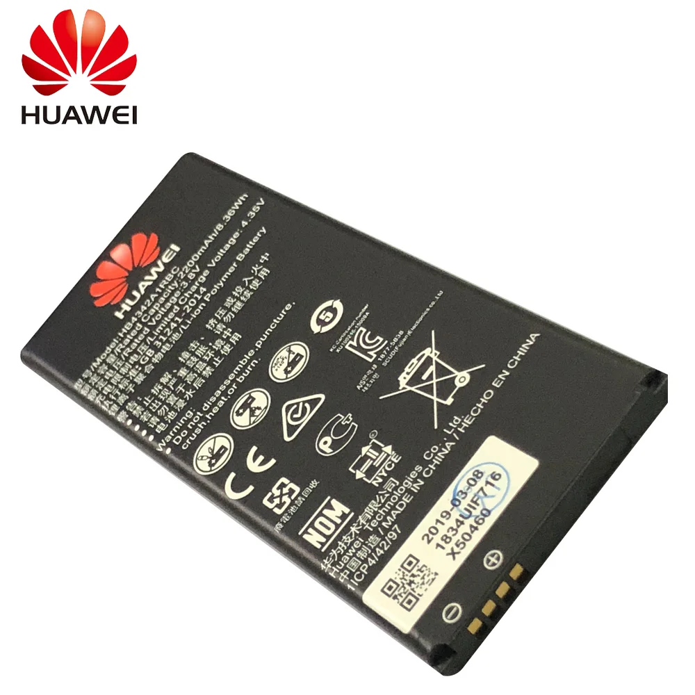 Оригинальный аккумулятор HB4342A1RBC для Huawei Y5II Y5 II 2 Ascend 5 + Y6 Honor 4A SCL TL00 5A LYO L21