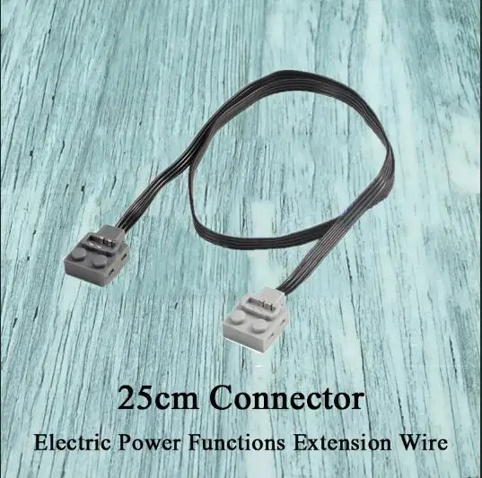 25cm Connector line Совместимость с размеры Электрический Мощность функции Запчасти моторы 8883/88003/8882/88004/88002/8885/8884/8881/8878 игрушка "сделай сам" - Цвет: 25cm Connector line