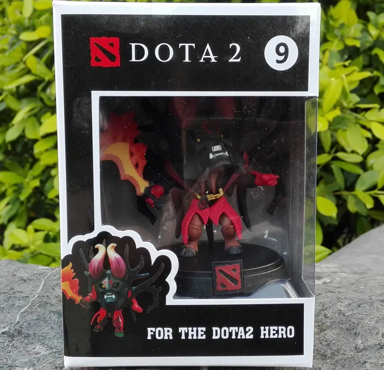 4pcs/set Dota 2 Hero DOTA Slardar Silkwood The Doom Bringer Stone Giant PVC Action Figures Model Toy In box best XMAS Gift | Игрушки и