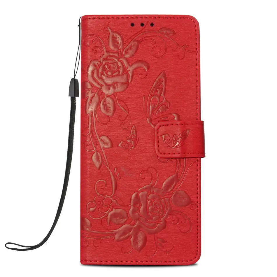 Big Red Флип-Чехлы для samsung Galaxy Note 9, 8, j3, j7,,, j2 Prime, G532F, чехол-бумажник из искусственной кожи с принтом розы, новинка, D03F - Цвет: Big Red