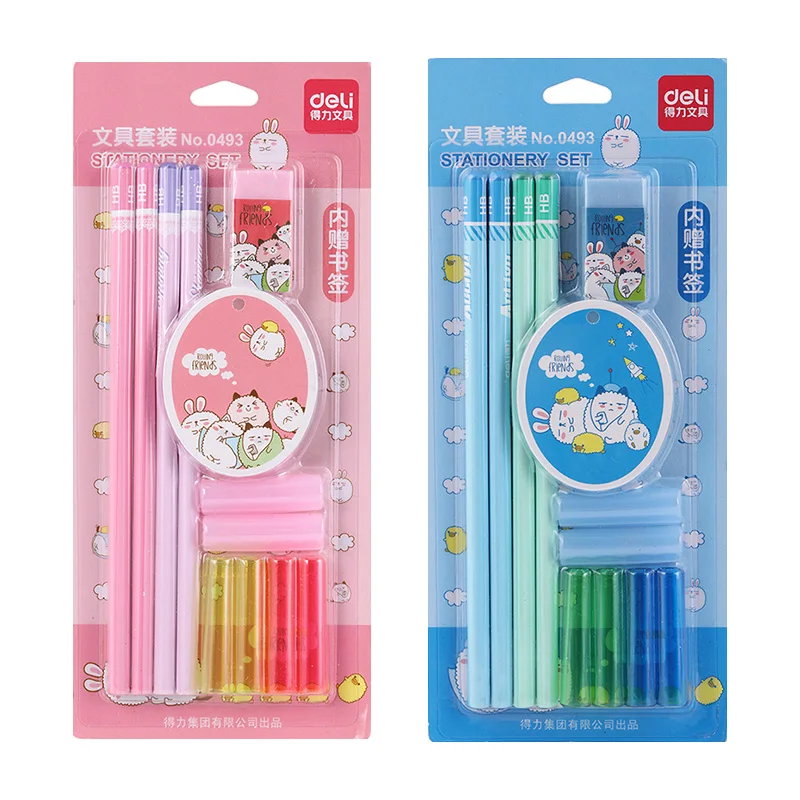 Набор канцелярских принадлежностей подарок на день рождения для учеников