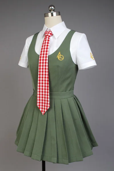 Супер данганронпа Махиру Коидзуми униформа для девочек рубашка жилет галстук