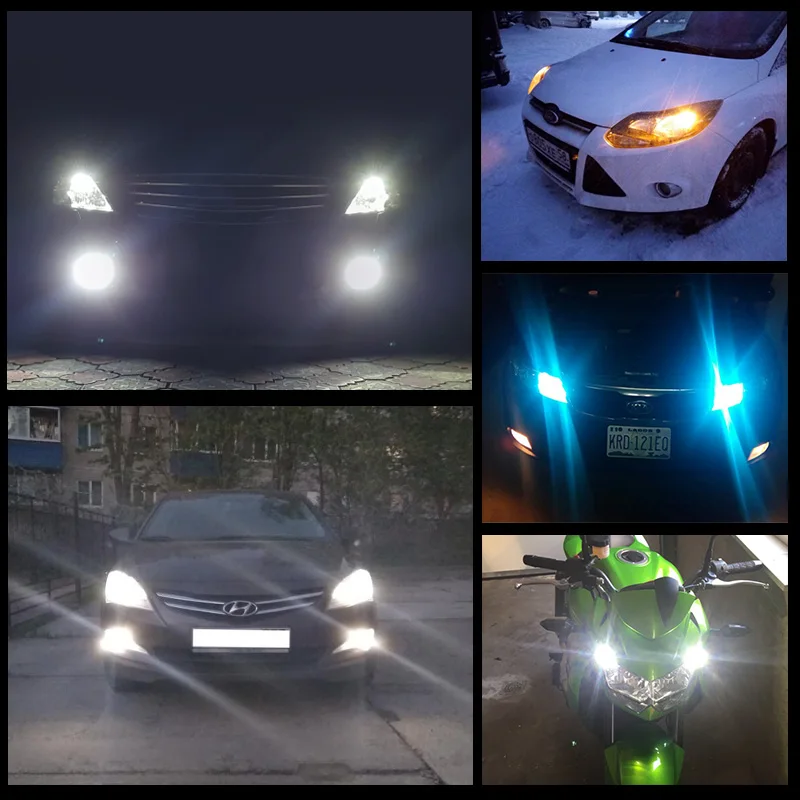 T10 светодиодный светильник w5w из стекла COB чип Автомобильный s внутренний сменный