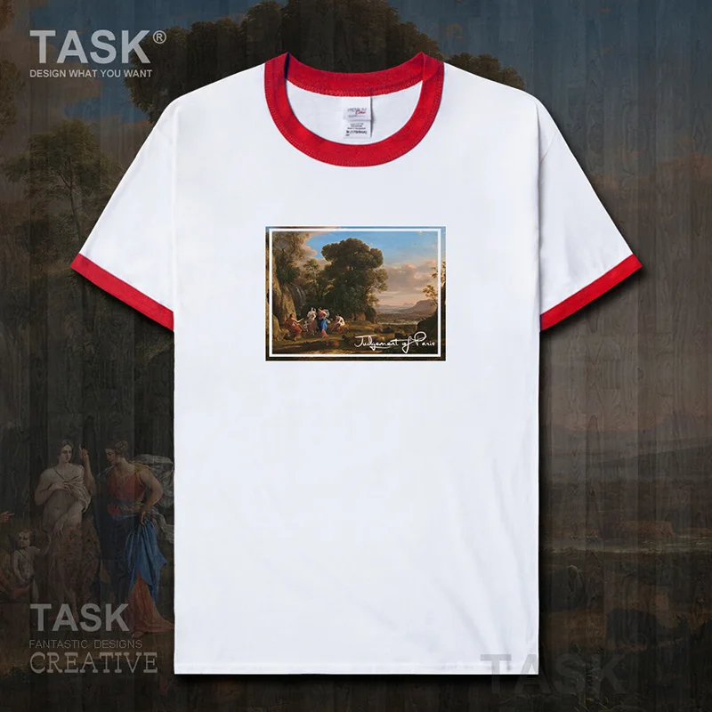 Всемирно известная серия картин футболка Рубенс арт Картина суждение Парижа